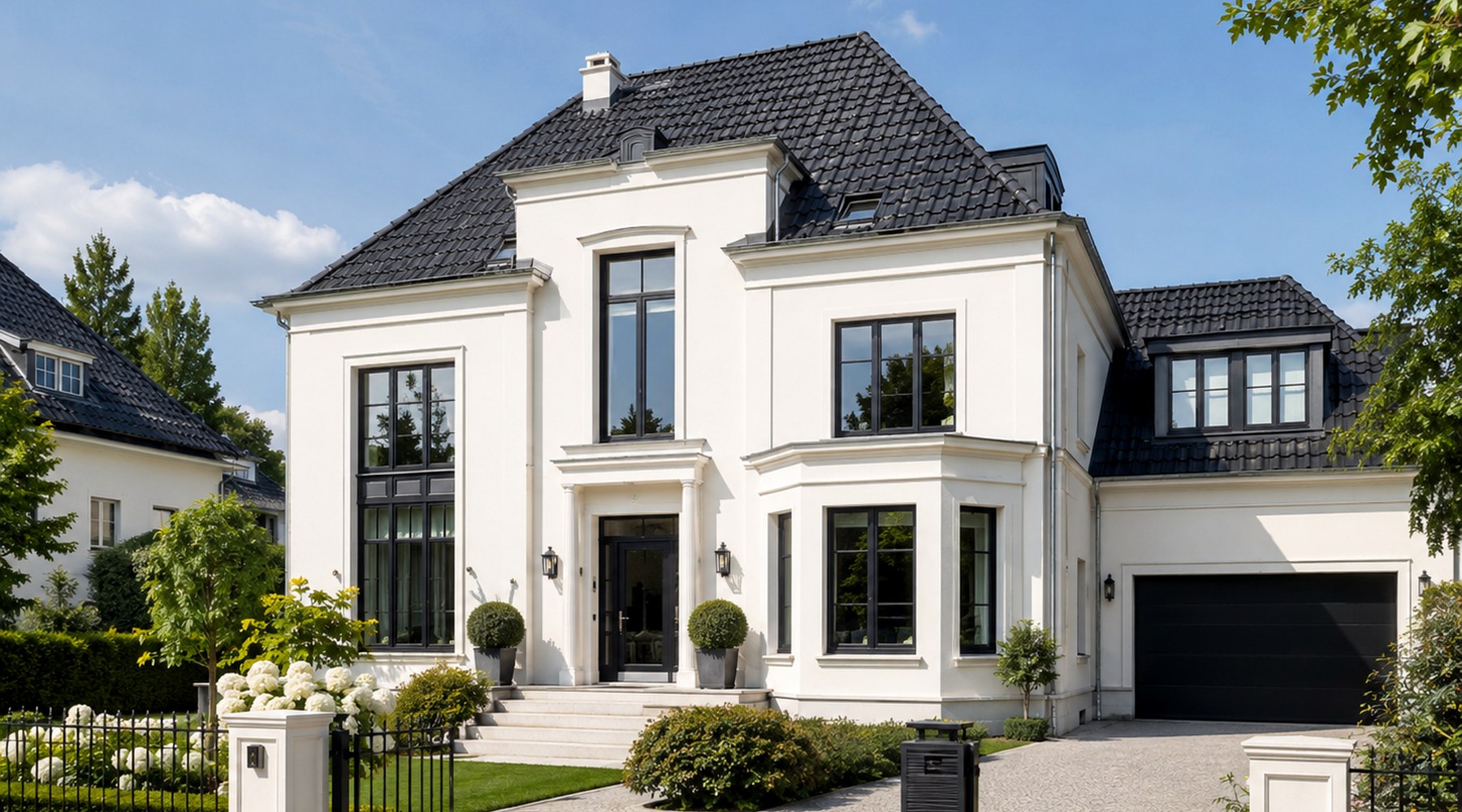 Gehobenes Wohnhaus als Symbol für eine fundierte Immobilienbewertung
